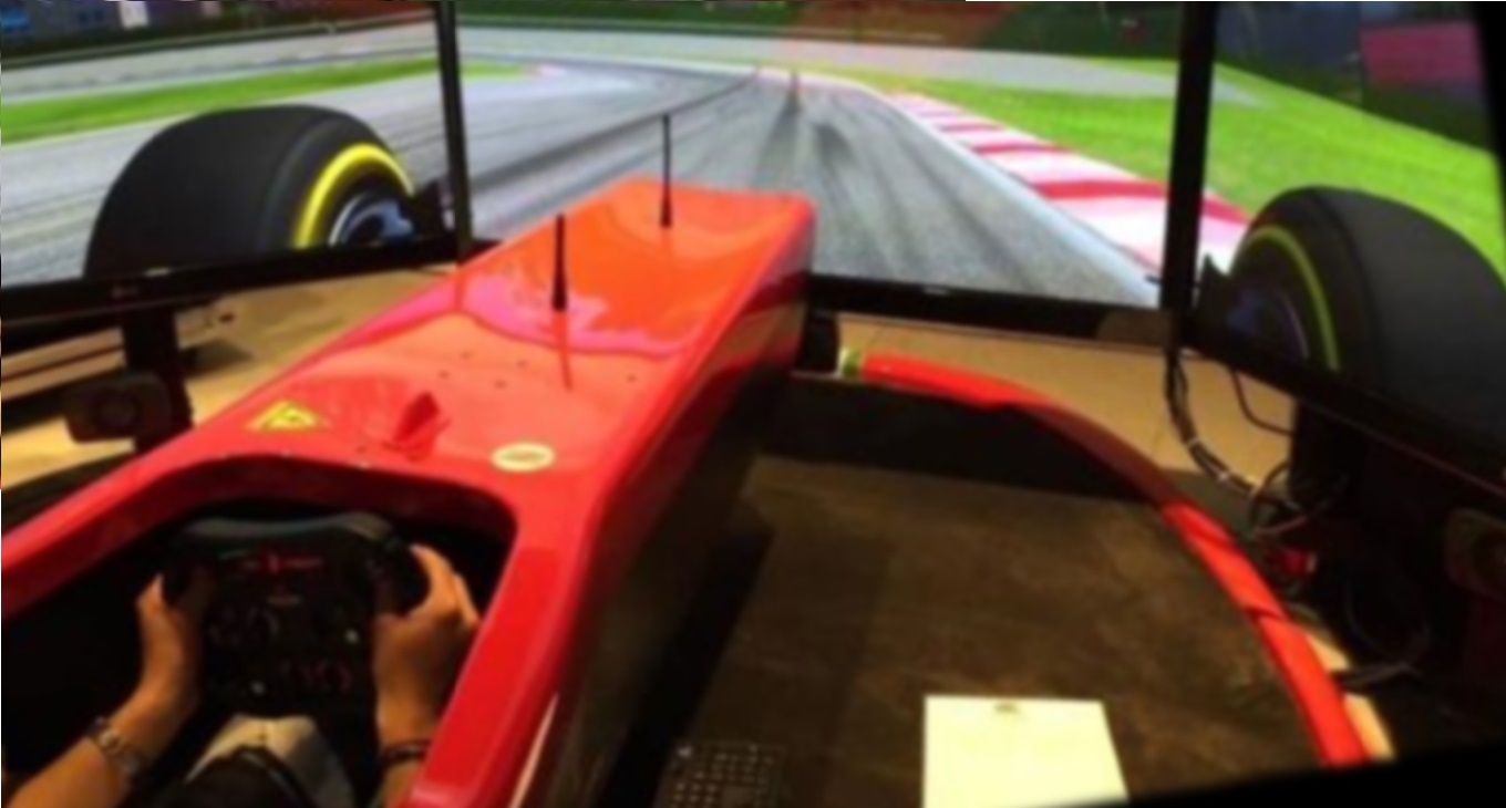 Animation simulateur F1, location simulateur F1, Formule 1