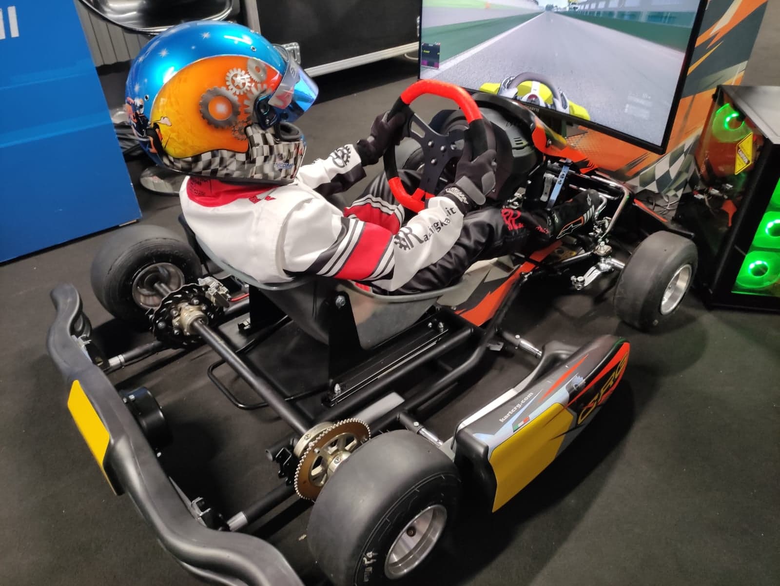 Simulatore Go Kart Professionale - Hot Race Junior (6-12)